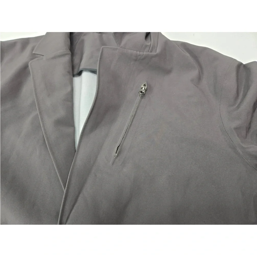 Lululemon Lab Snap Front Blazer Jacket Green Exclusive Size M/L Mens